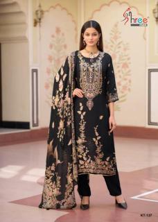 Shree fab d.no-KT-137  Wholesale party wear dress materials