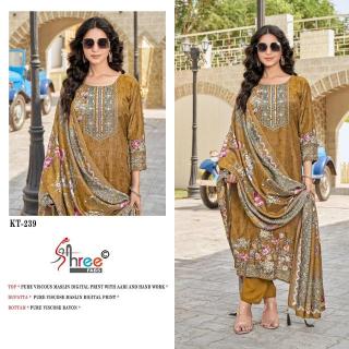 Shree fab d.no-KT-239 Dress material distributors in Hyderabad