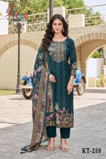 Shree fab d.no-KT-239 Dress material distributors in Hyderabad