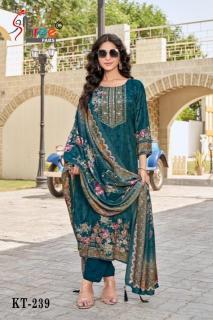 Shree fab d.no-KT-239 Dress material distributors in Hyderabad