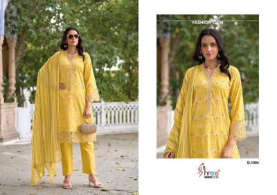 Shree fab sada bahar cutwork collection nx Wholesale cotton dress materials