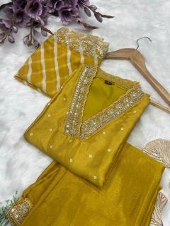 Shree salasar chinon silk Kurti distributor in Hyderabad