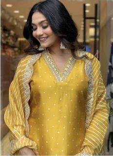 Shree salasar chinon silk Kurti distributor in Hyderabad