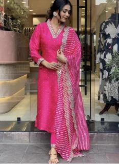 Shree salasar chinon silk Kurti distributor in Hyderabad