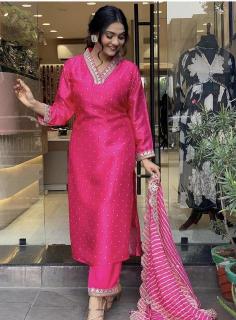 Shree salasar chinon silk Kurti distributor in Hyderabad