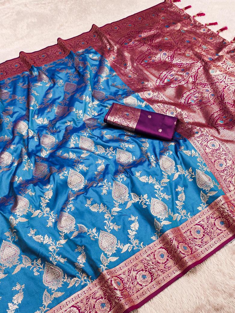 Soft banarasi silk zari Surat saree suppliers