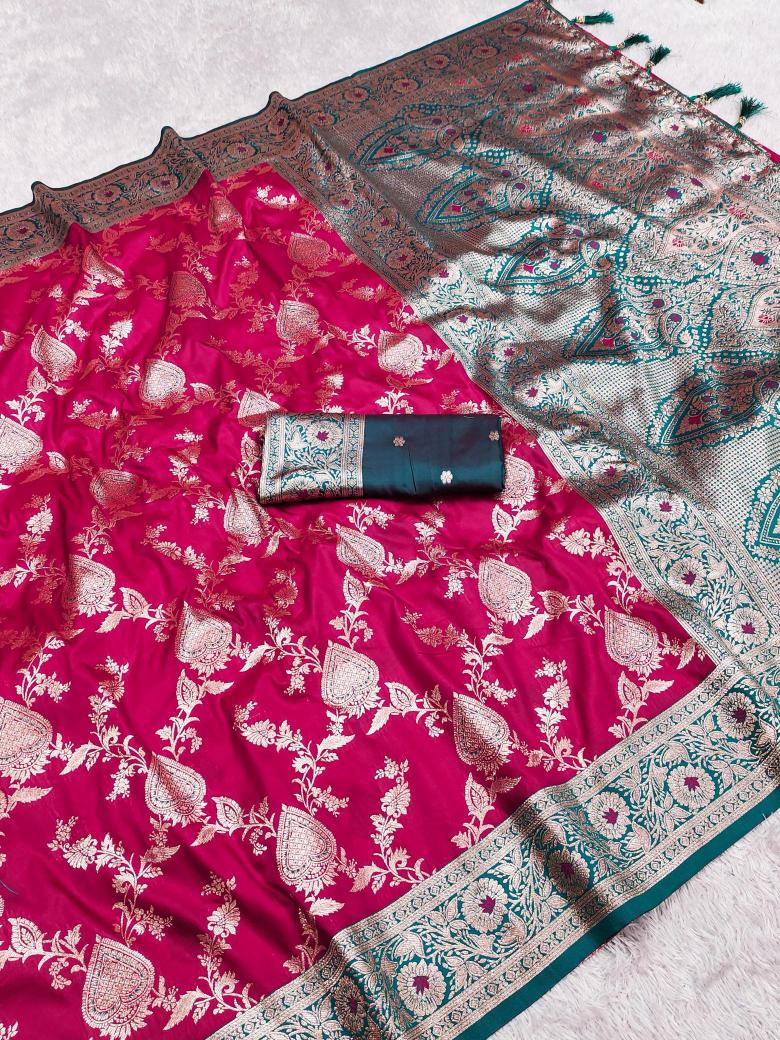 Soft banarasi silk zari Surat saree suppliers