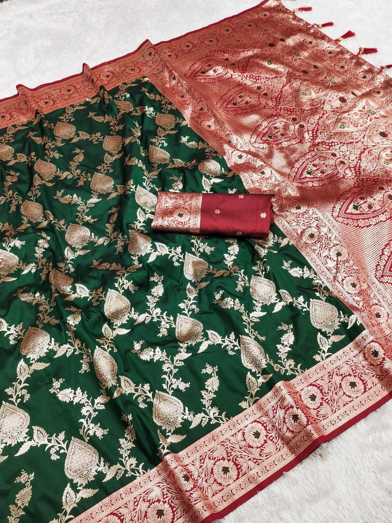 Soft banarasi silk zari Surat saree suppliers