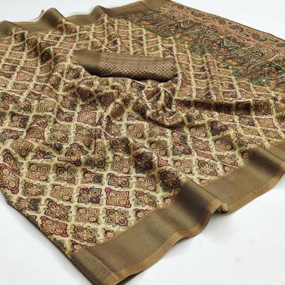 Soft manipuri silk with printed Bulk saree purchase in Surat
