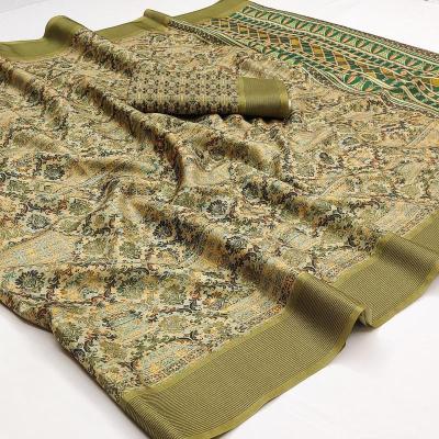 Soft manipuri silk with printed Bulk saree purchase in Surat