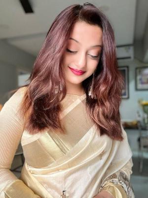 Special tusser quality with kalankari Indian Saree wholesaler