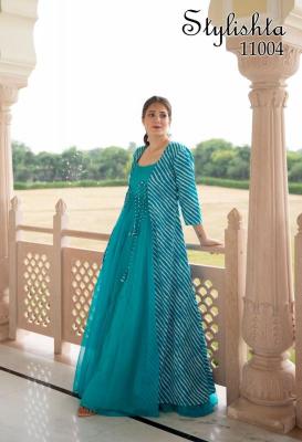 Stylishta super hit design flair gown Kurti wholesaler in Bangalore