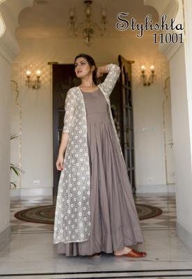 Stylishta super hit design flair gown Kurti wholesaler in Bangalore