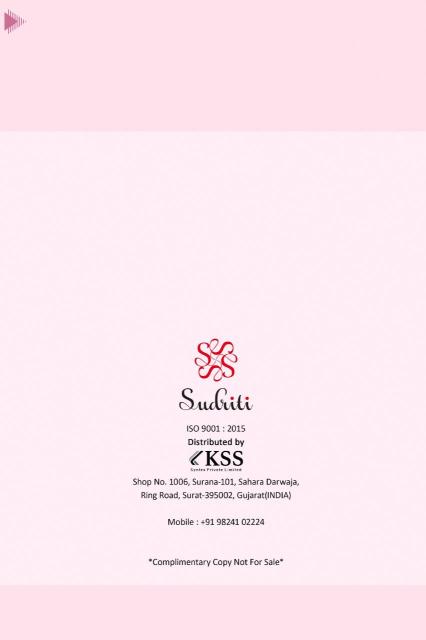 Sudriti gulzar vibes Dress materials wholesale in ahmedabad