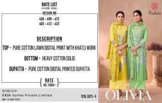 Sudriti olivia Wholesale unstitched dress materials