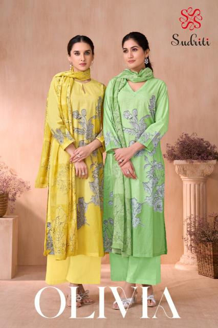 Sudriti olivia Wholesale unstitched dress materials