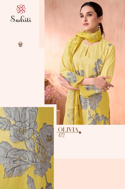 Sudriti olivia Wholesale unstitched dress materials