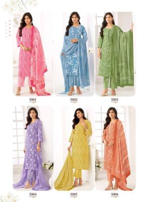Suryajyoti ice look vol-05 Wholesale dress materials