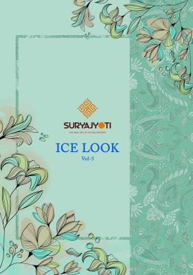 Suryajyoti ice look vol-05 Wholesale dress materials