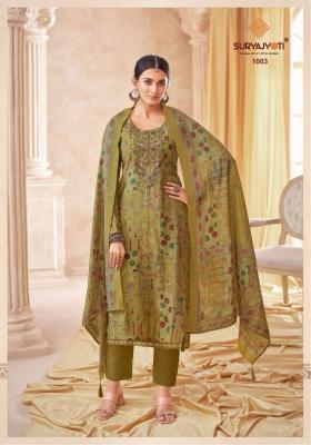 Suryajyoti kesha vol-01 Surat wholesale dress materials price list