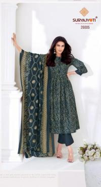 Suryajyoti nargis vol-26 holesale dress material suppliers in Ahmedabad