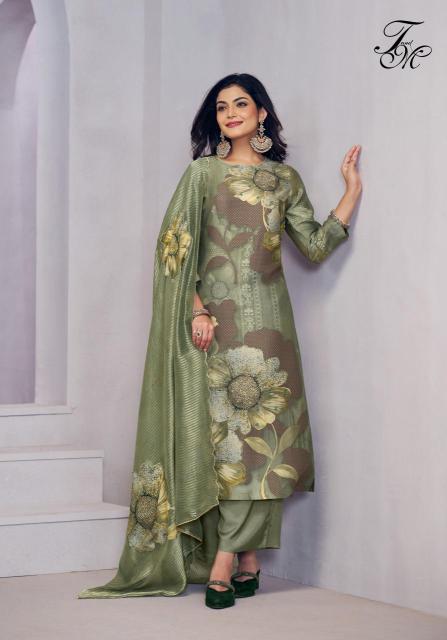 T&M APARNA Pure silk dress material wholesale