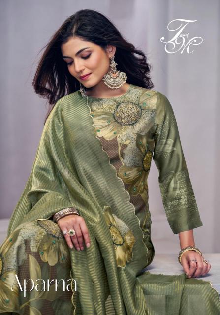 T&M APARNA Pure silk dress material wholesale