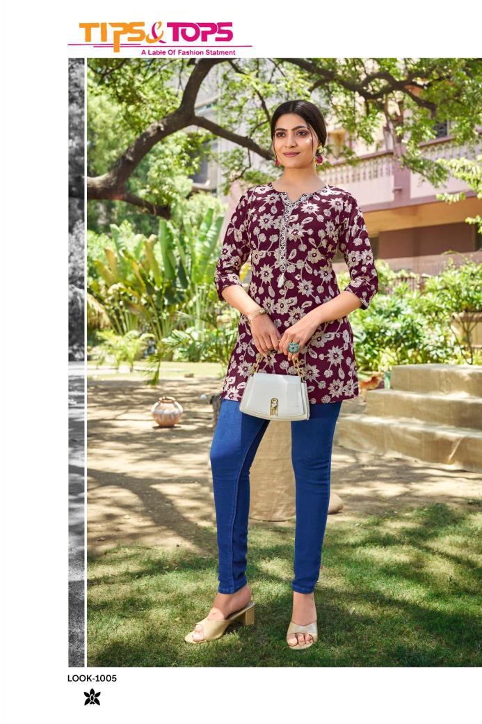 Tips & tops cotton candy vol 7 Kurti exporters in Ahmedabad