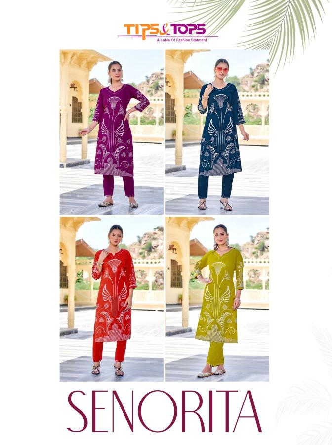 Tips & tops senorita german Ladies Kurti Wholesalers in Surat