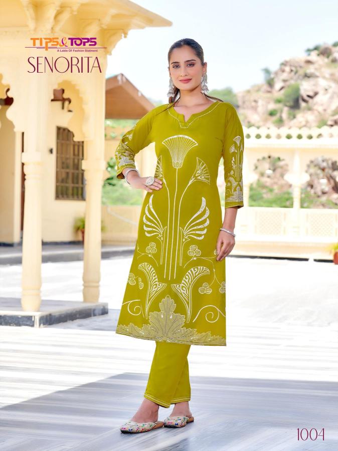 Tips & tops senorita german Ladies Kurti Wholesalers in Surat