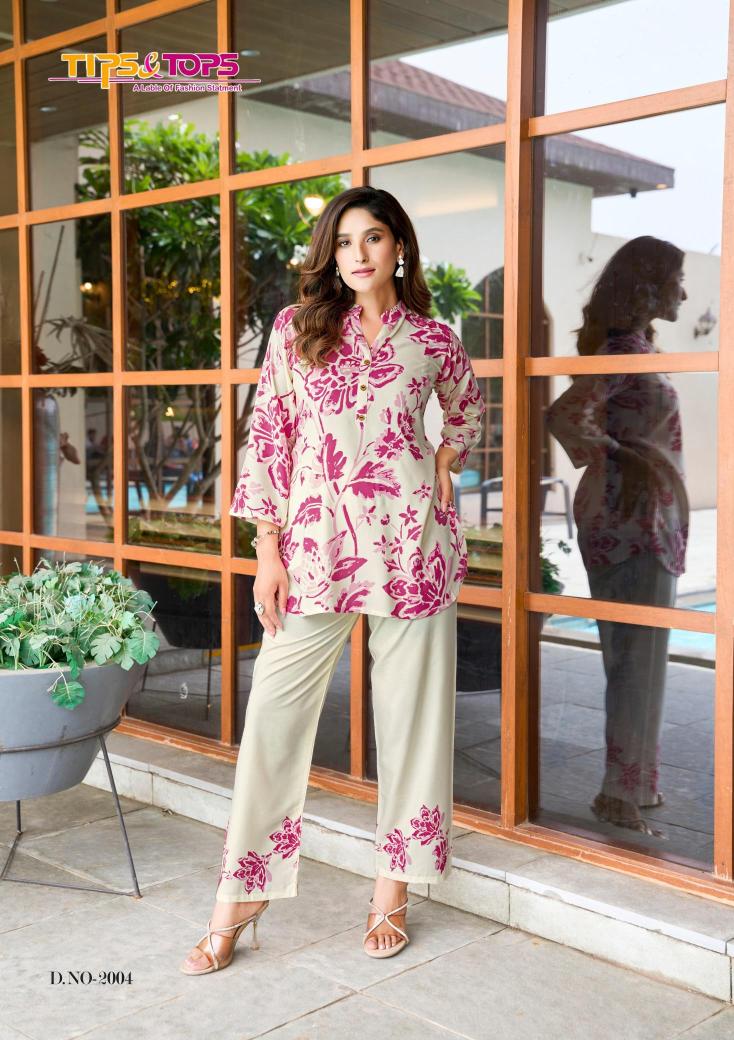 Tips & tops summer beauty vol 2 Designer kurtis wholesale in Ahmedabad