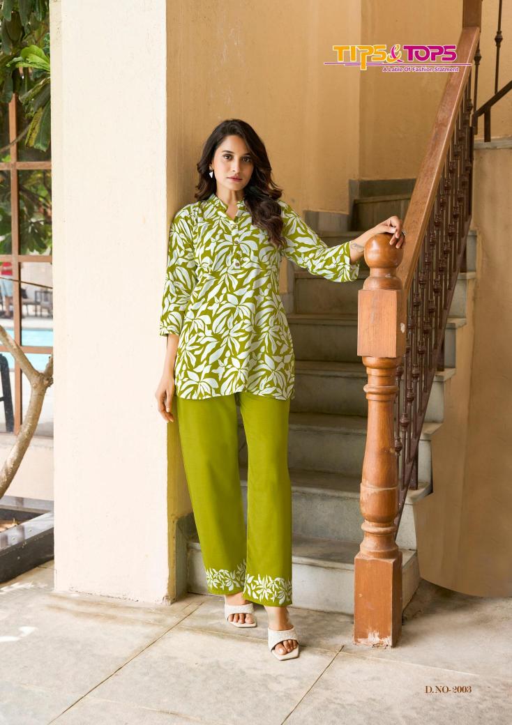 Tips & tops summer beauty vol 2 Designer kurtis wholesale in Ahmedabad