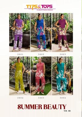 Tips & tops summer beauty vol 3 indian kurti sets