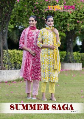 Tips & tops summer saga vol 2 Latest kurti collection in Delhi