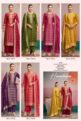 Triple a hanshika vol 2 Dress materials wholesale suppliers