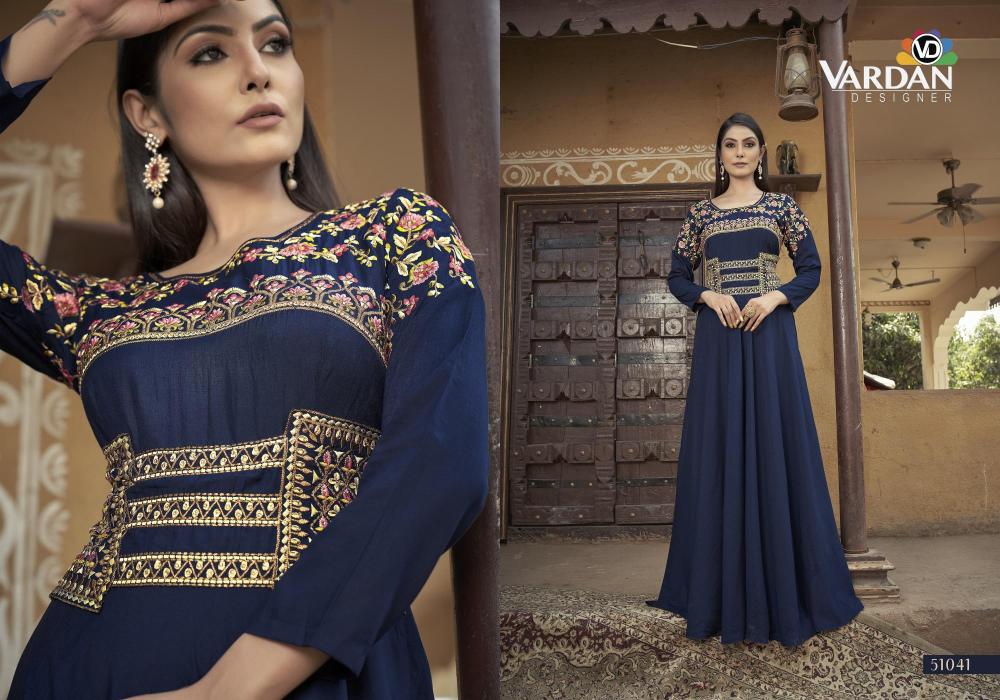 Vardan designer sara vol 2 Wholesale Kurti Fabric Suppliers in Surat