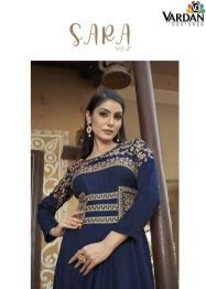 Vardan designer sara vol 2 Wholesale Kurti Fabric Suppliers in Surat