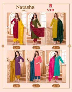 Vir natasha vol 1 Kurti supplier for online sellers