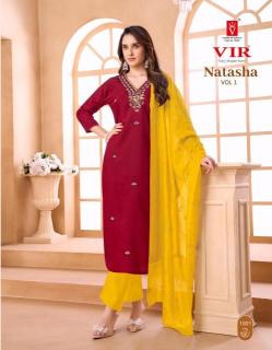 Vir natasha vol 1 Kurti supplier for online sellers