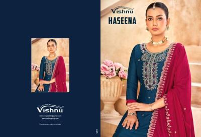 Vishnu haseena Wholesale party wear dress material