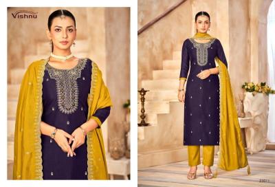 Vishnu haseena Wholesale party wear dress material