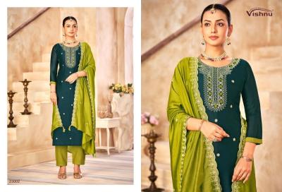 Vishnu haseena Wholesale party wear dress material