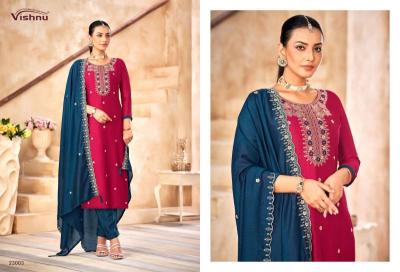 Vishnu haseena Wholesale party wear dress material