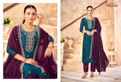 Vishnu haseena Wholesale party wear dress material