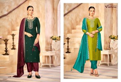 Vishnu haseena Wholesale party wear dress material