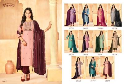 Vishnu jasmeen vol 3 Wholesale designer dress materials