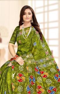 VJ iswarya batik speical vol-01 cotton printed Surat saree wholesale catalogs