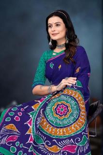 VJ ranga valli vol-01 cotton printed Party wear sarees wholesale in Surat