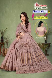 VJ suhasini pastel vol-01 cotton printed Saree wholesale market Hyderabad