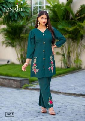 WOOGLEE Asthetica Co ord set Kurti supplier for boutique owners